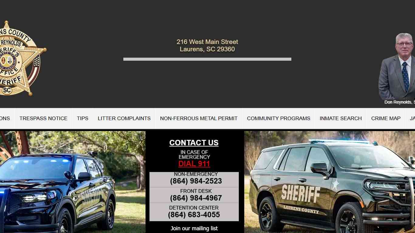 HOME | laurenscountysheriff